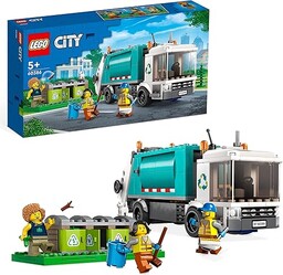 LEGO 60386 City Ciężarówka Recyklingowa z 3 Pojemnikami,