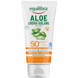 EQUILIBRA ALOE Solare Aloesowy krem przeciwsłoneczny SPF50+ UVB/UVA,