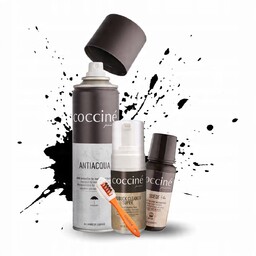 Zestaw Do Renowacji Butów Zamszowych Czarna Farba Pianka