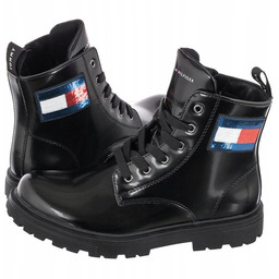 Buty dla Dzieci Glany Tommy Hilfiger T1A5 Czarne