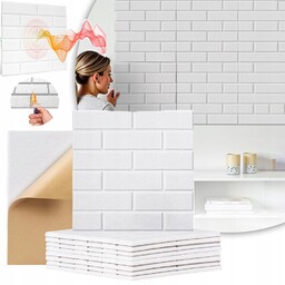 Absorber Akustyczny Panele Akustyczne Wygłuszenie Bitmat Samoprzylepne 12PC