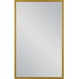 Lustro łazienkowe prostokątne 50x80 cm złota rama AUTORYZOWANY