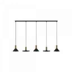 Hermanos V Black-Solid Brass - Nowodvorski - lampa