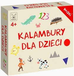 Kalambury dla dzieci, gra rodzinna, Kangur, maxi