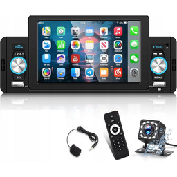 Radio Bluetooth 1 Din z 5-calowym stereofonicznym ekranem
