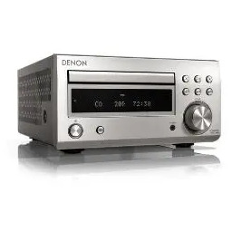 Denon RCD-M41 60W Bluetooth Radio FM Srebrny Wieża