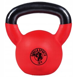 Kettlebelle Gorilla Sports 16 kg czerwony \521d\
