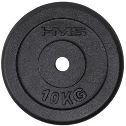 Obciążenie talerz czarny TCZ10 HMS 10 kg