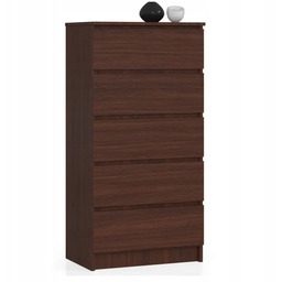 Komoda wenge nowoczesna do salonu 60 mat 5