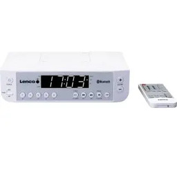 Lenco KCR-100 Biały Radiobudzik