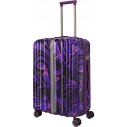 Walizka średnia Travelite Lascana 65 cm Purple Swirl