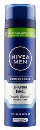 NIVEA MEN Protect&Care Żel do golenia, 200ml