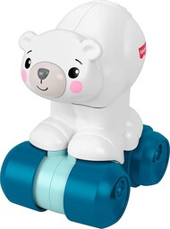 Fisher-Price Miś polarny na kółkach Raczkuj za mną