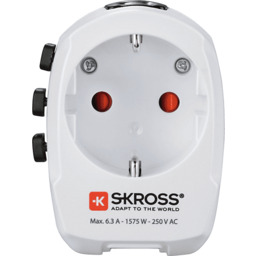 Adapter podróżny HAMA World Travel Pro Light 2xUSB