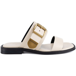 Klapki Badura LOTUS-118261 Biały