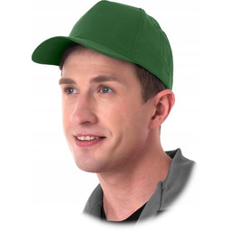 CZ - Czapka z daszkiem - zielony 57-61