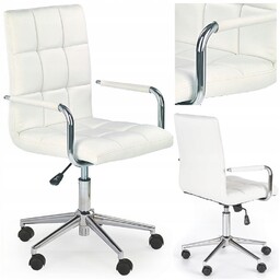 Fotel Biurowy Obrotowy do Biurka Gonzo 2 Biały