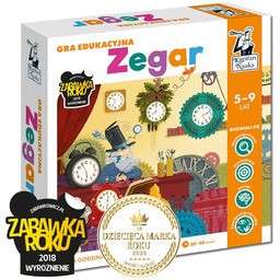 Kapitan Nauka, gra edukacyjna Zegar