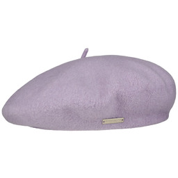 Beret Baskijski Damski by Seeberger, liliowy, One Size