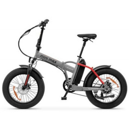 Rower elektryczny ARGENTO Mini Max Szaro-czerwony