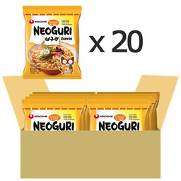 Zupa makaronowa Neoguri Ramyun z owocami morza, lekko