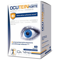 OCUTEIN FORTE Luteina 15mg + Omega-3, 60kaps.