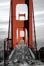 1art1 48760 plakat San Francisco Most Golden Gate