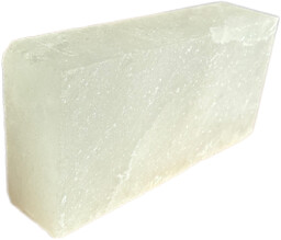Cegła solna 20x10x5 cm z białej soli -