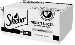 SHEBA Karma dla kota Select Slices Drobiowe smaki