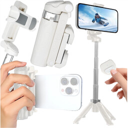 Selfie Stick Mini Tripod stabilny kompaktowy lekki Kijek
