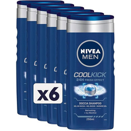 Nivea Szampon męski, 6 sztuk
