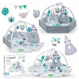 Kidwell Mata edukacyjna Yoga Podnoszone Boki Piłeczki Pałąki