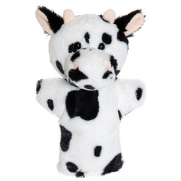 TEDDYKOMPANIET Pacynka Teddy Hands Krówka 2942