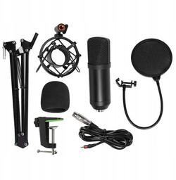 Mikrofon Pojemnościowy Tracer Studio Pro Duża Membrana Xlr