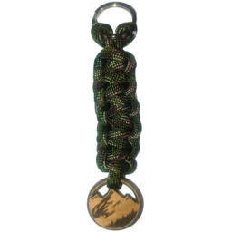 Szczyty górskie - drewniany brelok do kluczy