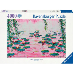 Puzzle Lilie wodne 4000 elementów Impresjonizm Ravensburger
