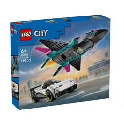Lego 60489 City Odrzutowiec kontra samochód