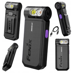 Latarka kątowa Fenix Led SW05R-UV czarna Dioda Biała/uv
