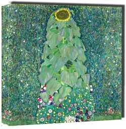 Słonecznik, Gustav Klimt - obraz na płótnie Wymiar