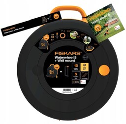 Fiskars Wąż Bęben Z Wężem S +uchwyt Ścianę