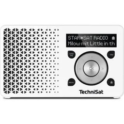TechniSat DigitRadio 1 Radio FM DAB+ Biało-srebrny Radioodbiornik