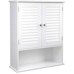 Elior Biała skandynawska szafka łazienkowa wisząca G1-H80