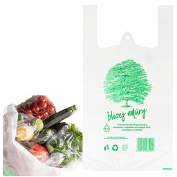 REKLAMÓWKI EKOLOGICZNE HDPE BIO EKO ECO 54x64 100