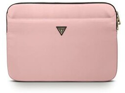 Guess Nylon Triangle Logo GUCS13NTMLLP 13" Różowy Etui