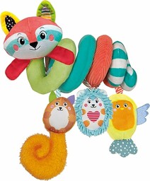 Clementoni - Spirala wózka dziecięcego, Soft Spiral Happy