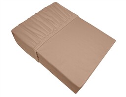 Greno Prześcieradło jersey 120x200 beżowe z gumką Bielbaw
