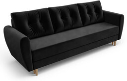 Edinos Czarna sofa rozkładana Z3-B11