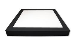 Panel LED PROMA 24W natynkowy kwadrat czarny neutralny