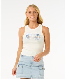 podkoszulka RIP CURL - Luna Ribbed Tank Bone