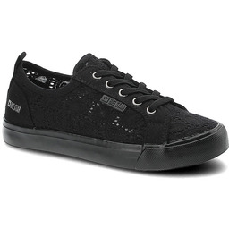 Big Star Czarne Trampki Dziecięce Buty Wsuwane